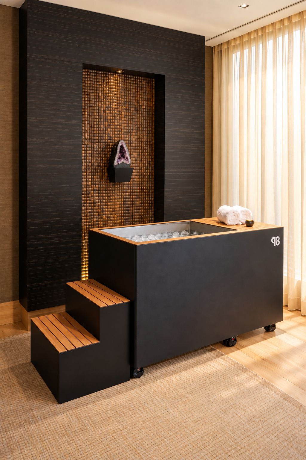 qoob8 Genesis Eisbad im Rive Spa des Hyatt Regency Düsseldorf